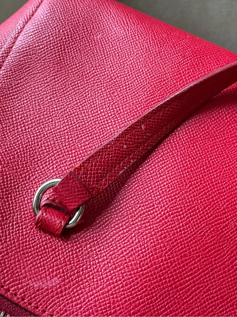 Coach Red Stanton Carryall with removable Crossbody Strap